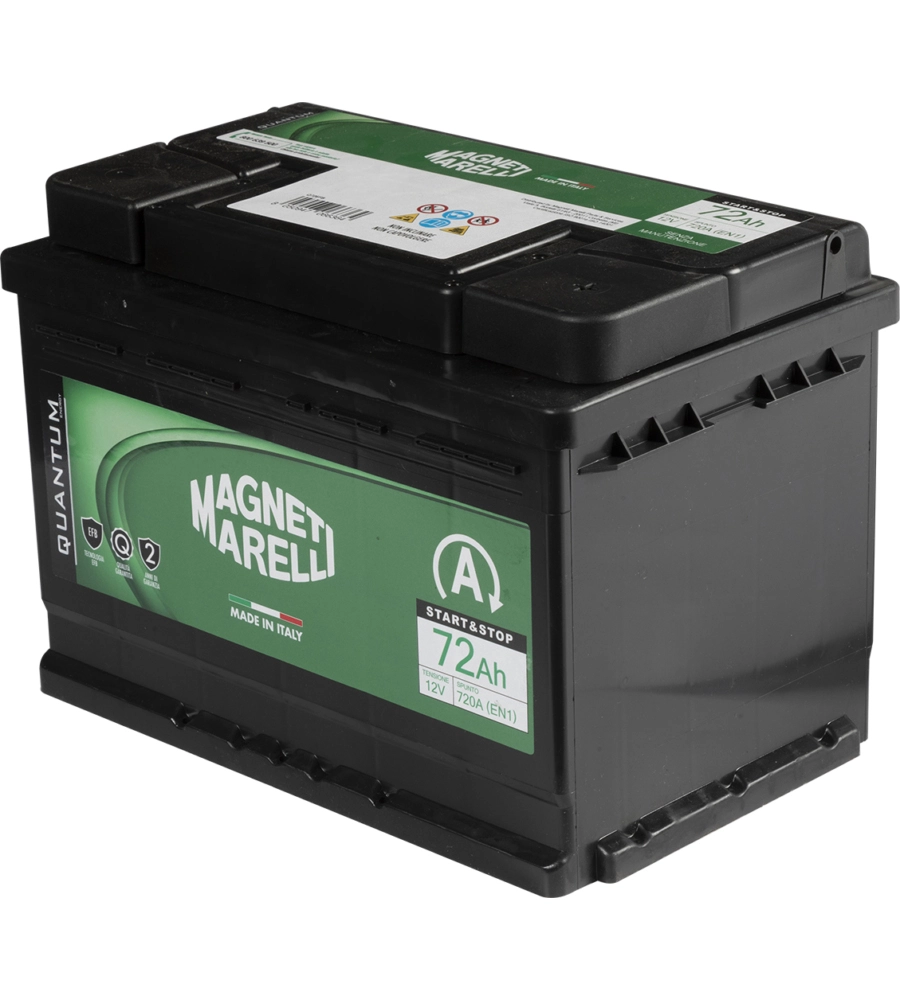 Magneti marelli batteria auto l3 70ah 12v 680a start e stop